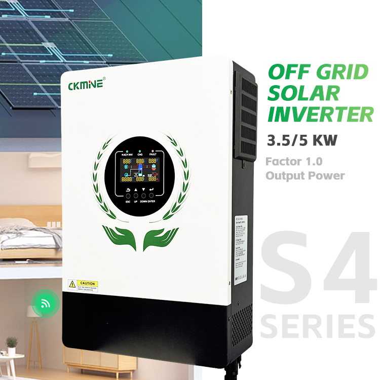 Off Grid Solar Inverter 48V 6000W - CKMINE 5KW 48V محول طاقة شمسية