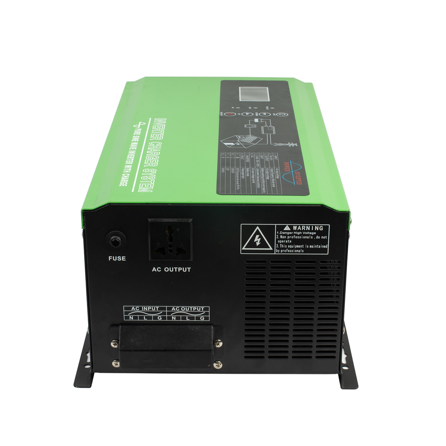 محول طاقة شمسية خارج الشبكة 12 - مراجعة Off Grid Solar Inverter 48V 6000W وسعره