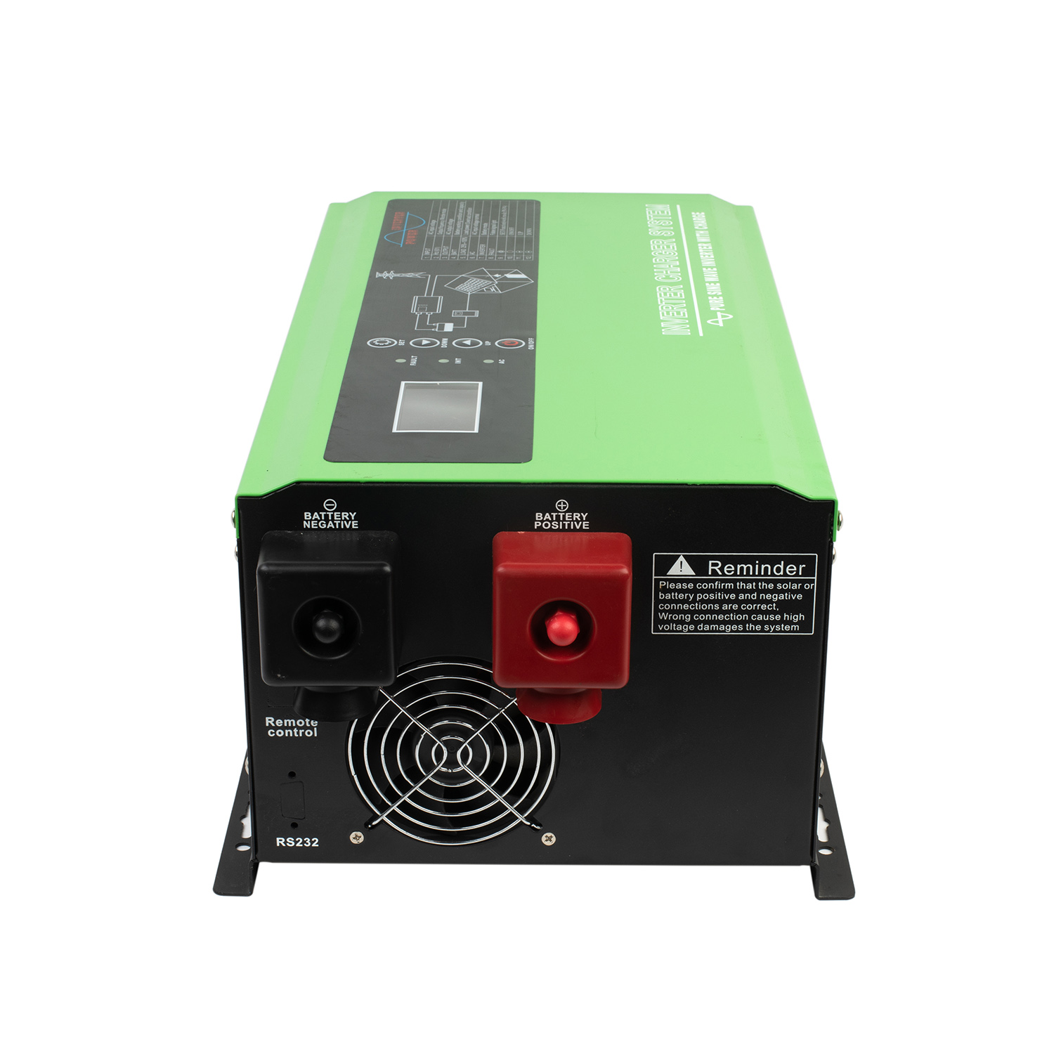 محول طاقة شمسية خارج الشبكة 12 - مراجعة Off Grid Solar Inverter 48V 6000W وسعره