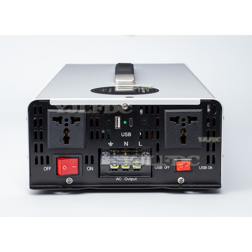 محول تيار نقي جيبي 5000 واط 10 - مراجعة Pure Sine Wave Inverter 5000W 48V 220V وسعره