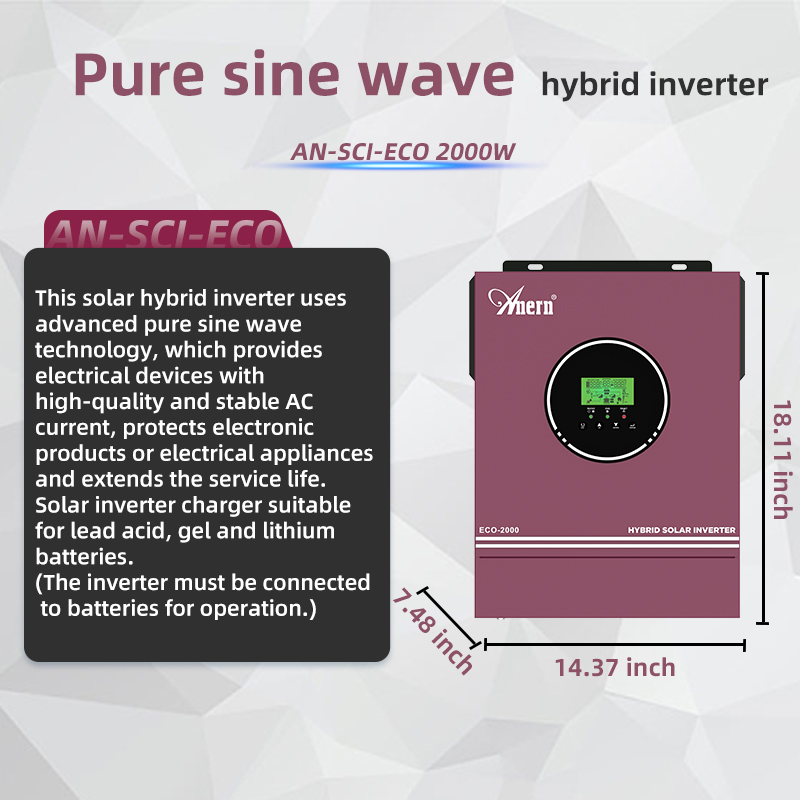 Anern 3200 واط 2000 واط خارج ا - مراجعة Grid Tie Inverter Limiter 2000W وسعره
